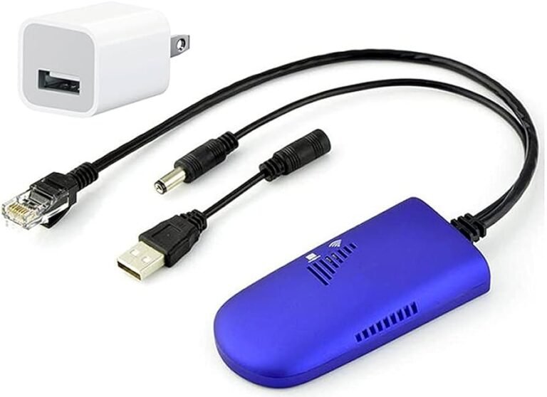 Qué adaptador Ethernet es compatible con Fire TV Stick 21 adaptador ethernet conectado a un dispositivo