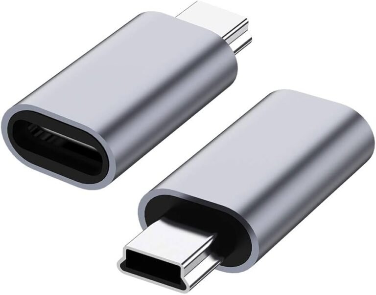 Qué es un adaptador de mini USB a USB C y para qué sirve 3 adaptador mini usb y usb c en uso