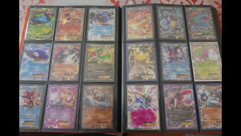 Cómo elegir el mejor álbum para guardar tus cartas Pokémon 3 album de cartas pokemon abierto y lleno