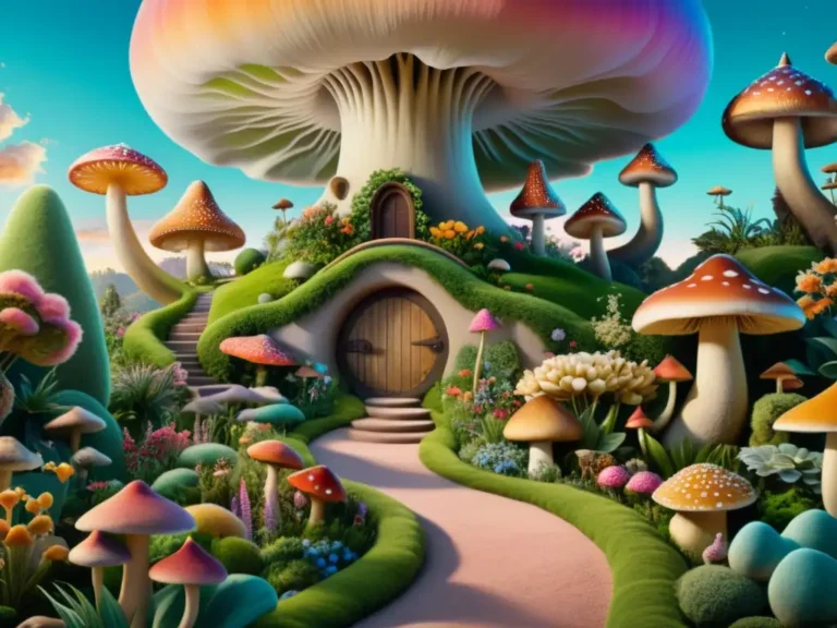 alicia explorando un mundo surrealista