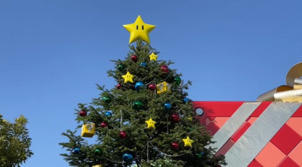 Cómo hacer un árbol de Navidad inspirado en Mario Bros 7 Cómo hacer un árbol de Navidad inspirado en Mario Bros