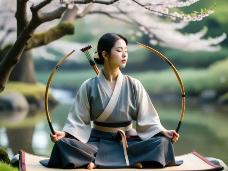 Qué es el enfoque zen en el arte del tiro con arco 27 arqueros en meditacion y naturaleza tranquila