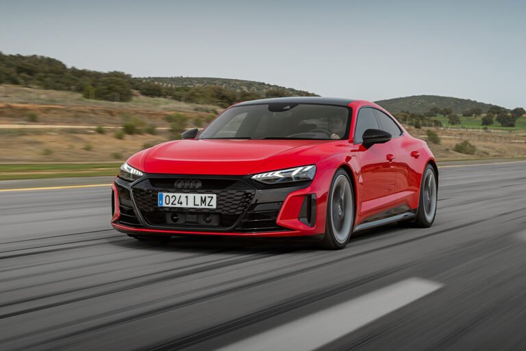 audi rs e tron gt en carretera deportiva