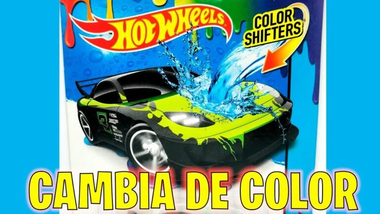 Qué es el laboratorio científico Hot Wheels Color Shifters y cómo funciona 9 autos hot wheels cambiando de color