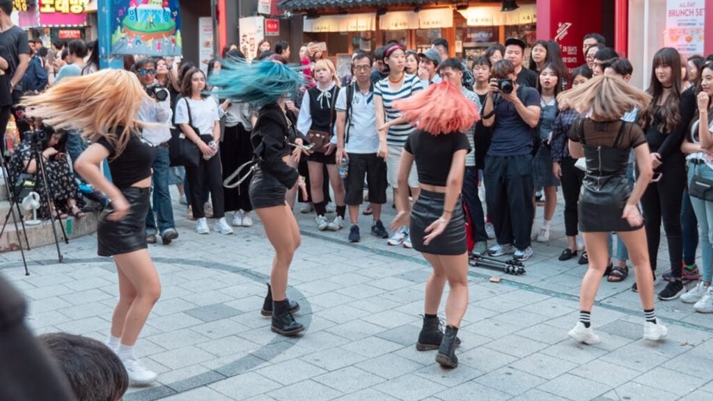 baile en las calles de seul