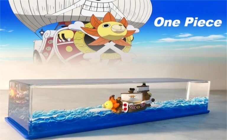 barco de juguete inspirado en one piece