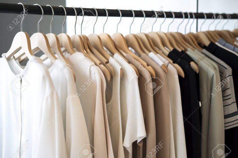 Cómo elegir blusas blancas de manga larga elegantes para mujer 20 blusas blancas elegantes en un perchero