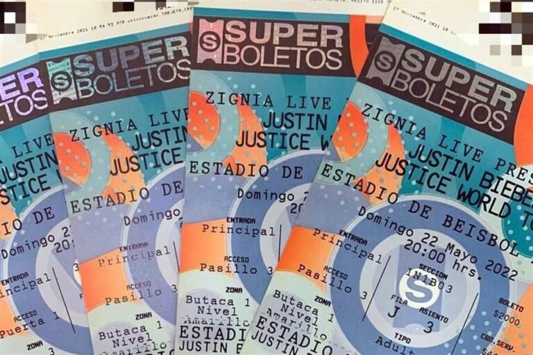 boletos de concierto de justin bieber
