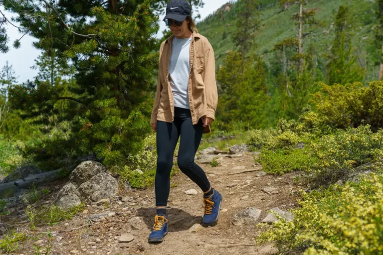 Son las botas de lona Run Star Hike cómodas para caminar largas distancias 13 botas de lona en un sendero natural