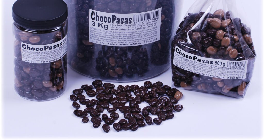 Qué recetas deliciosas puedo hacer con un bote de pasas con chocolate 1 bote de pasas cubiertas de chocolate