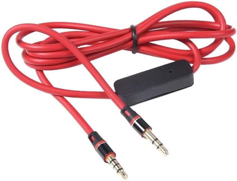 Qué características tiene el cable auxiliar con micrófono Steren 4 cable auxiliar con microfono y auriculares