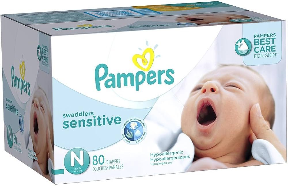 Qué incluye la caja de pañales Pampers para recién nacidos