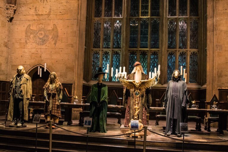 caja musical de harry potter en exhibicion