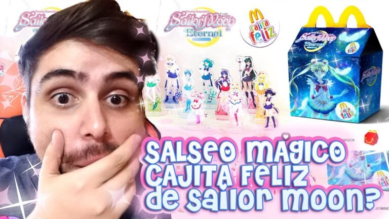 Qué incluye la Cajita Feliz de Sailor Moon en México 17 cajita feliz de sailor moon y juguetes
