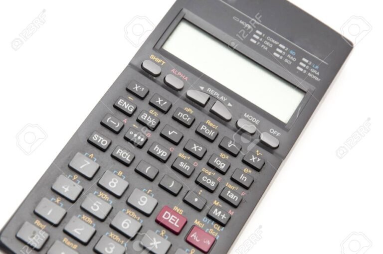 Dónde puedo encontrar una calculadora científica Casio online gratuita 19 calculadora cientifica casio en un fondo blanco
