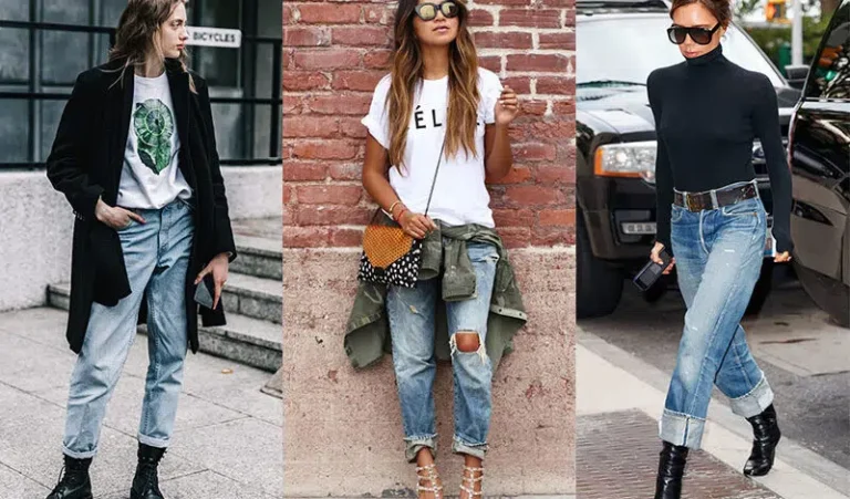 camiseta boyfriend estilizada en un outfit