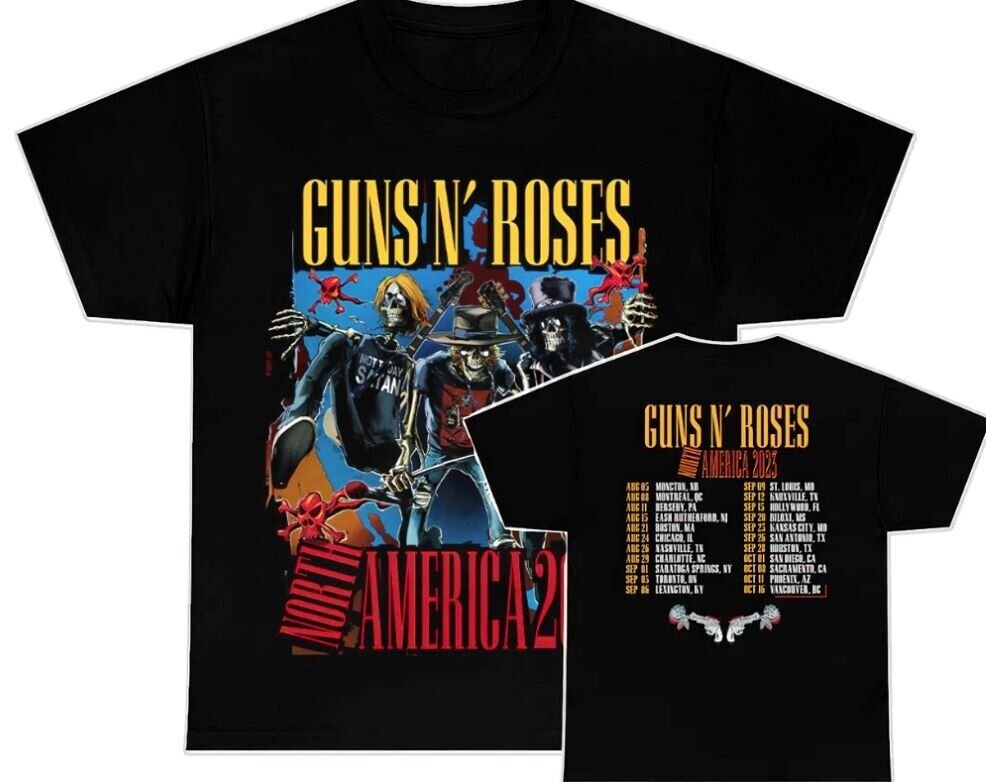 Cómo elegir la mejor camiseta de Guns N’ Roses para ti