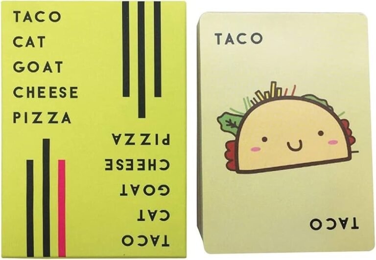 Qué es el juego Taco Cat Goat Cheese Pizza y cómo se juega 18 cartas del juego taco cat goat cheese pizza