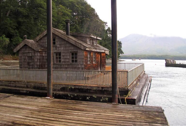Qué características tiene la casa del lago de Polly Pocket 18 casa de munecas junto al lago