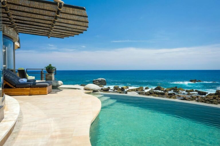 casa frente al mar en la paz