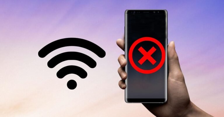 celular con senal de wifi intermitente