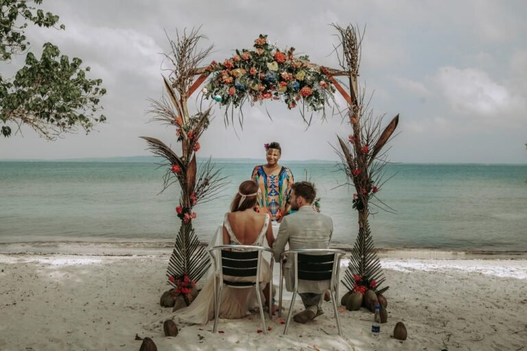 Dónde celebrar una boda maya en Playa del Carmen 14 ceremonia de boda en la playa caribena