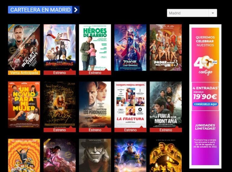 cinepolis con cartelera de peliculas