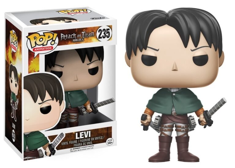 coleccion de figuras funko de attack on titan