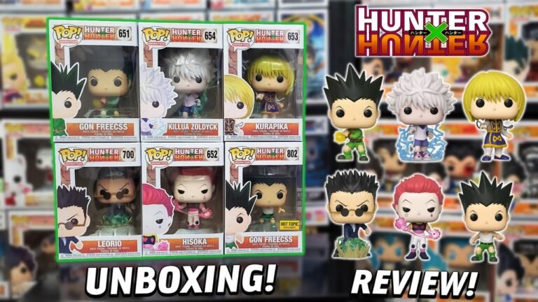 coleccion de funko pop de hunter x hunter