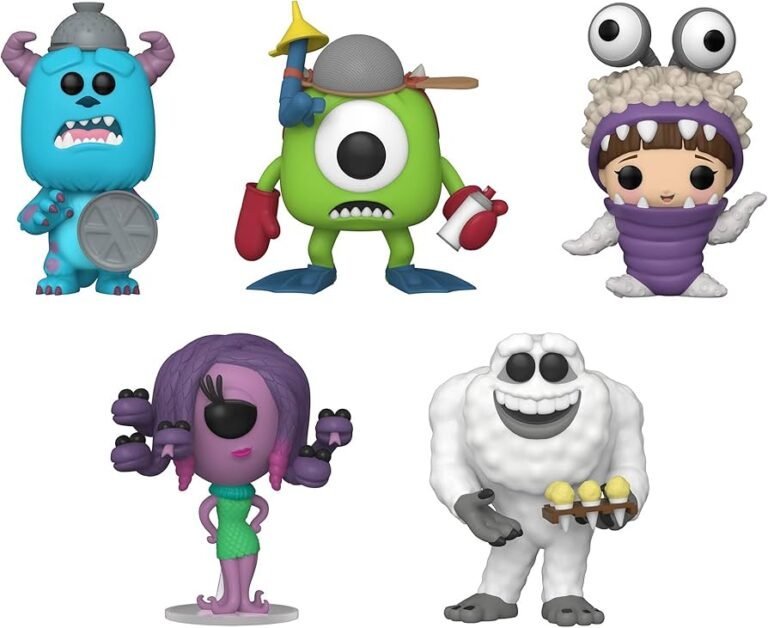 coleccion de funko pop de monsters inc