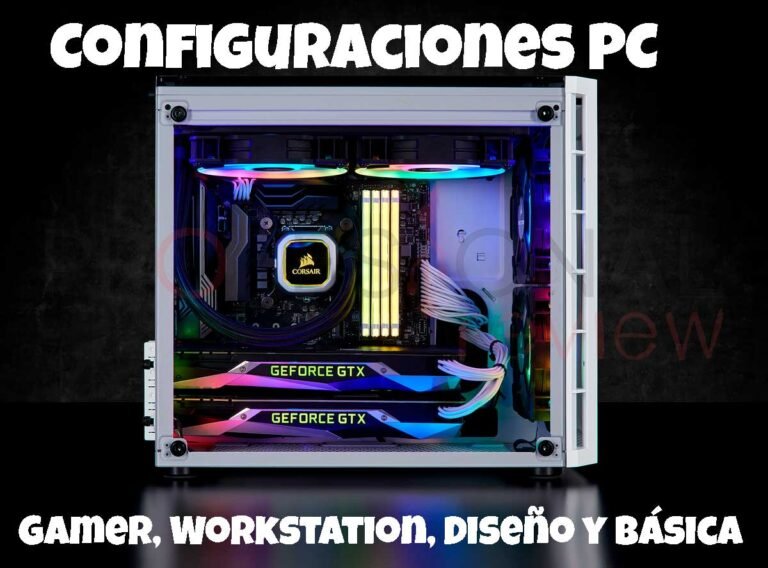 componentes de una pc de escritorio desglosados