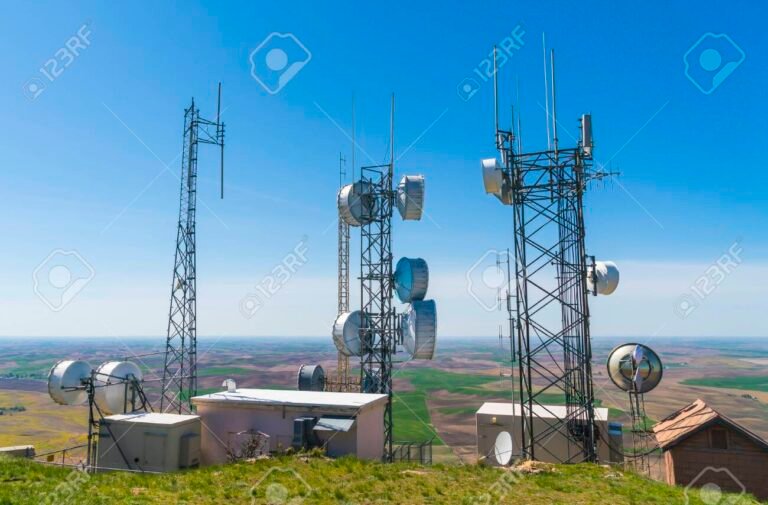 conexion de internet en un dia soleado