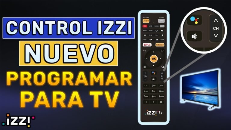 control remoto izzi y tv samsung juntos