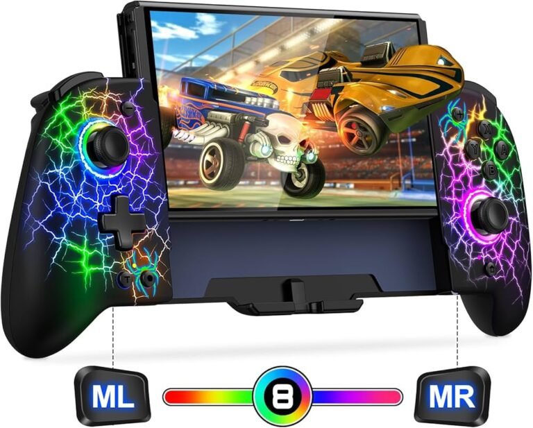 Cómo jugar Mario Kart en Nintendo Switch y qué necesitas para empezar 29 controlador de nintendo switch con fondo colorido