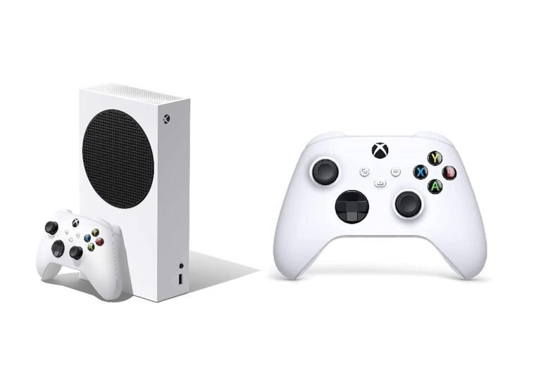 controlador de xbox series s y consola