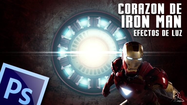 corazon metalico de iron man