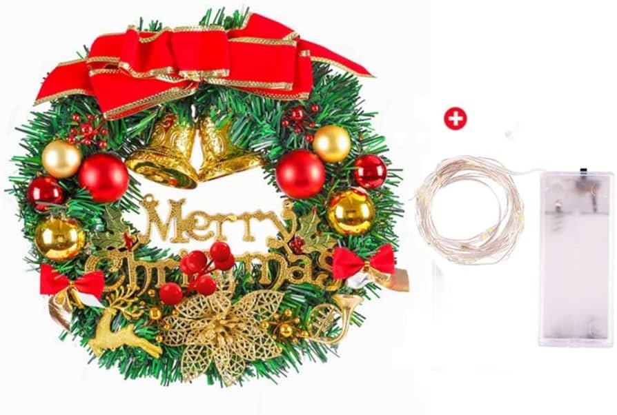 Cómo hacer una corona navideña con luces LED de manera fácil 8 Cómo hacer una corona navideña con luces LED de manera fácil