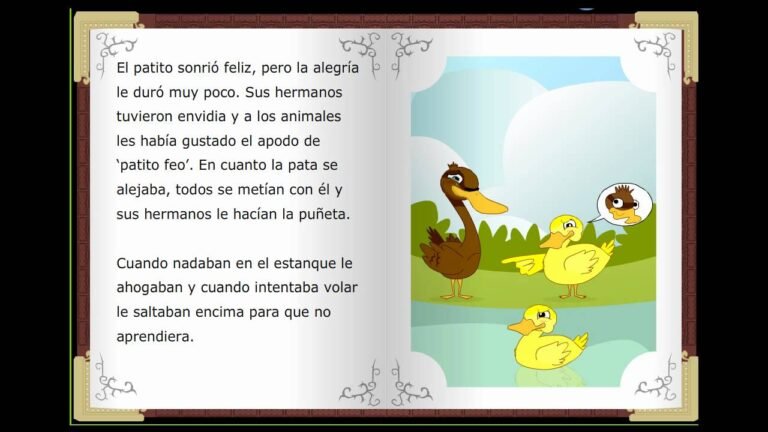 Dónde puedo encontrar el cuento del patito feo para leer en línea 23 cuento del patito feo ilustrado