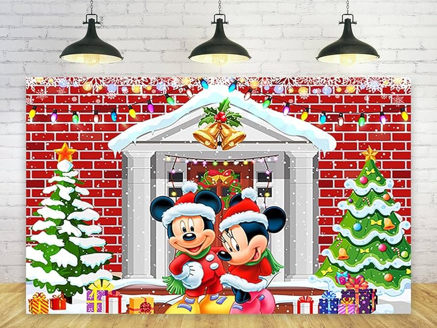 Cómo hacer una decoración navideña inspirada en Mickey Mouse