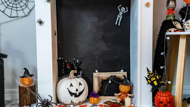 decoraciones festivas de halloween suaves