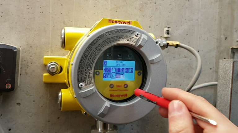 detector de gas honeywell xnx en accion