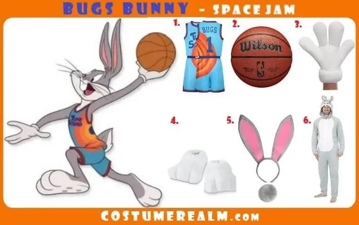 Qué opciones de disfraz existen para Bugs y Lola Bunny 8 Qué opciones de disfraz existen para Bugs y Lola Bunny