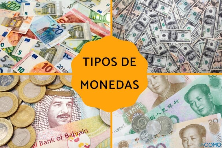 diversidad de monedas y billetes