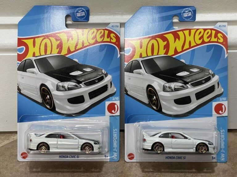 diversos modelos de hot wheels honda civic si