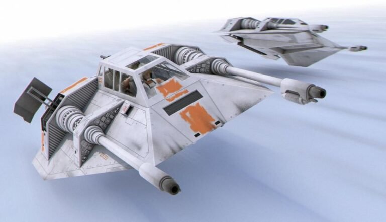 diversos vehiculos iconicos de star wars