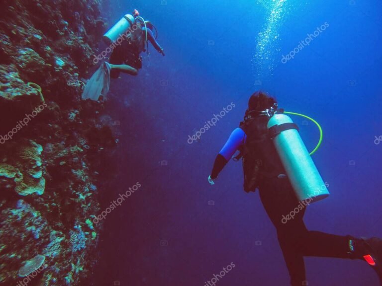 dos chicos explorando un mundo submarino
