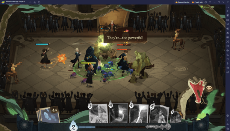 duelo de cartas en un mundo magico