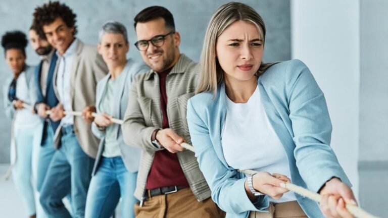 empresario enfrentando desafios en la oficina