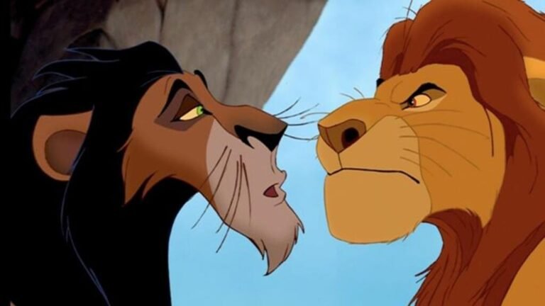 escena emblematica de el rey leon