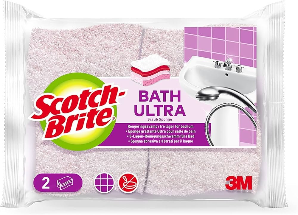 Qué beneficios ofrece la fibra Scotch Brite cero rayas para limpiar